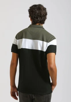 Polo colorblock