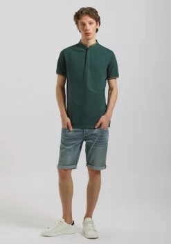 Polo coreana 100% cotone