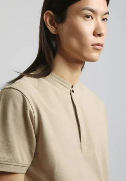 Polo coreana 100% cotone
