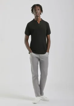Polo coreana 100% cotone
