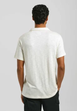 Polo effetto lino