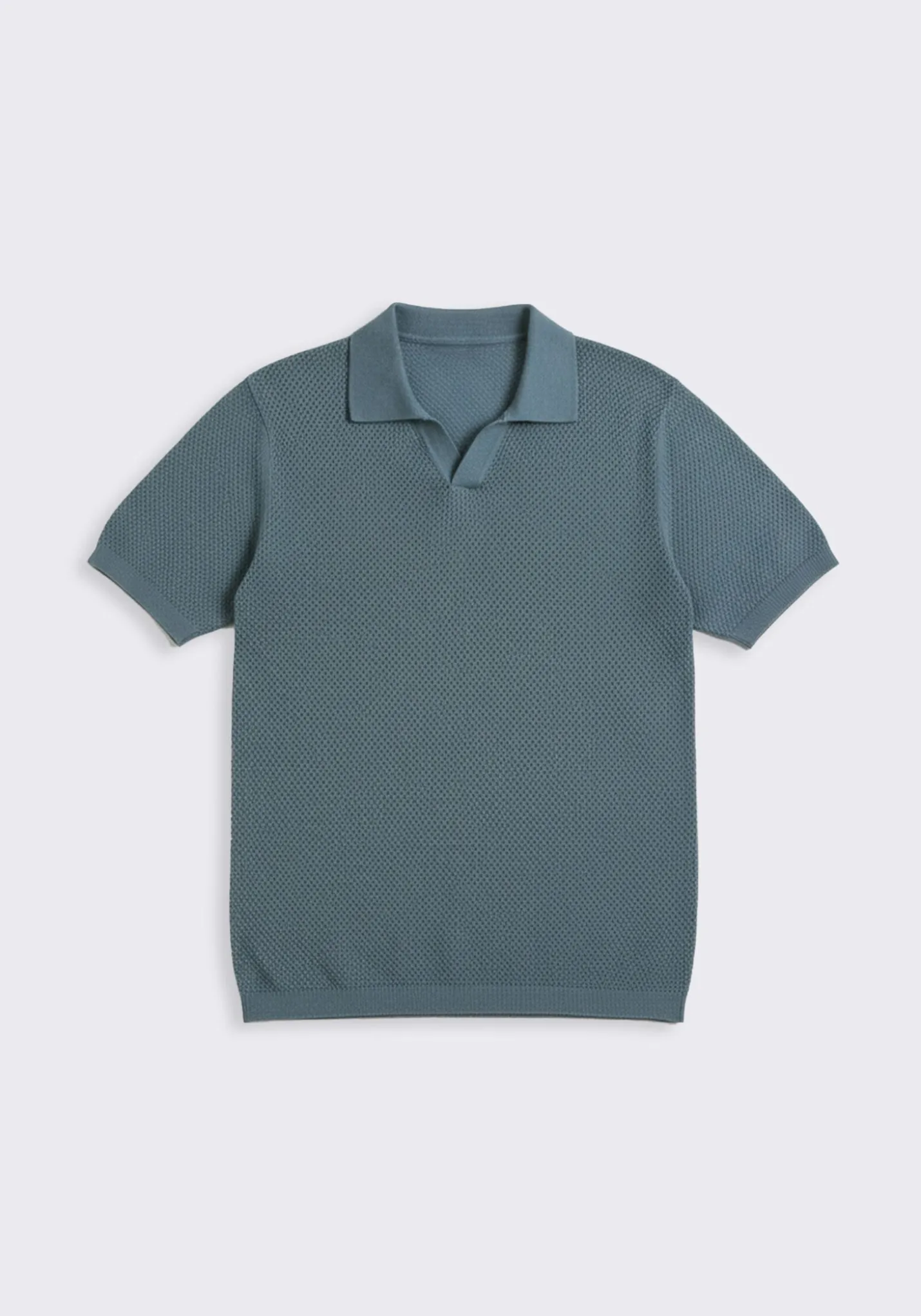 Polo in maglia forata