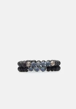 Set di bracciali in pietra