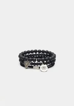 Set di bracciali in pietra