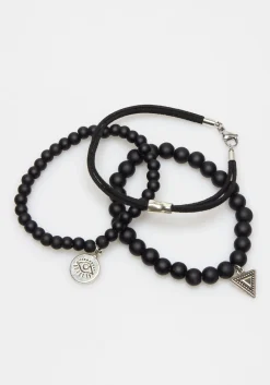 Set di bracciali in pietra