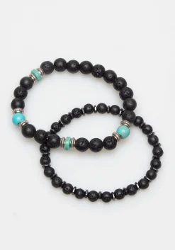 Set di bracciali in pietra