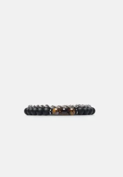Set di bracciali in pietra e catena