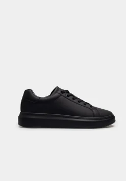 Sneakers effetto pelle