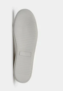 Sneakers effetto pelle