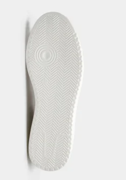 Sneakers effetto pelle