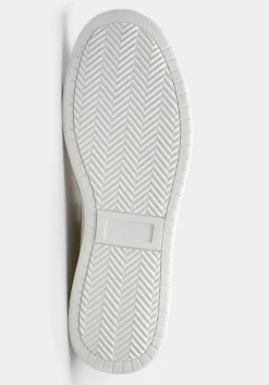Sneakers effetto pelle
