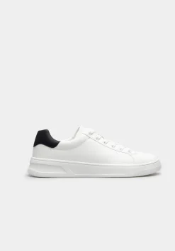 Sneakers effetto pelle