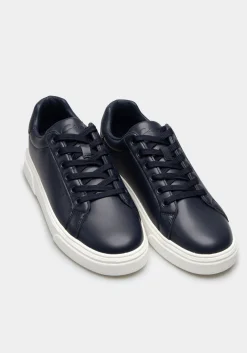 Sneakers effetto pelle