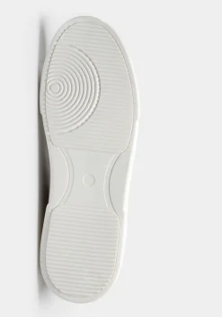 Sneakers effetto pelle