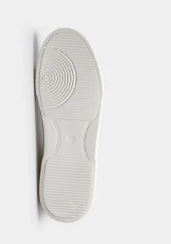 Sneakers effetto pelle