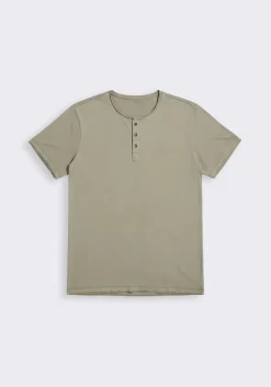 T-shirt collo serafino