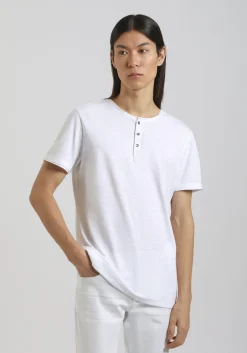 T-shirt collo serafino