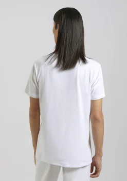 T-shirt collo serafino