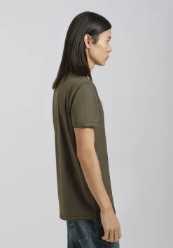 T-shirt collo serafino