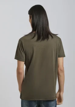 T-shirt collo serafino