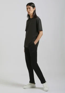 T-shirt collo serafino