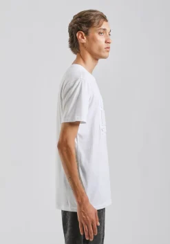 T-shirt con stampa a rilievo