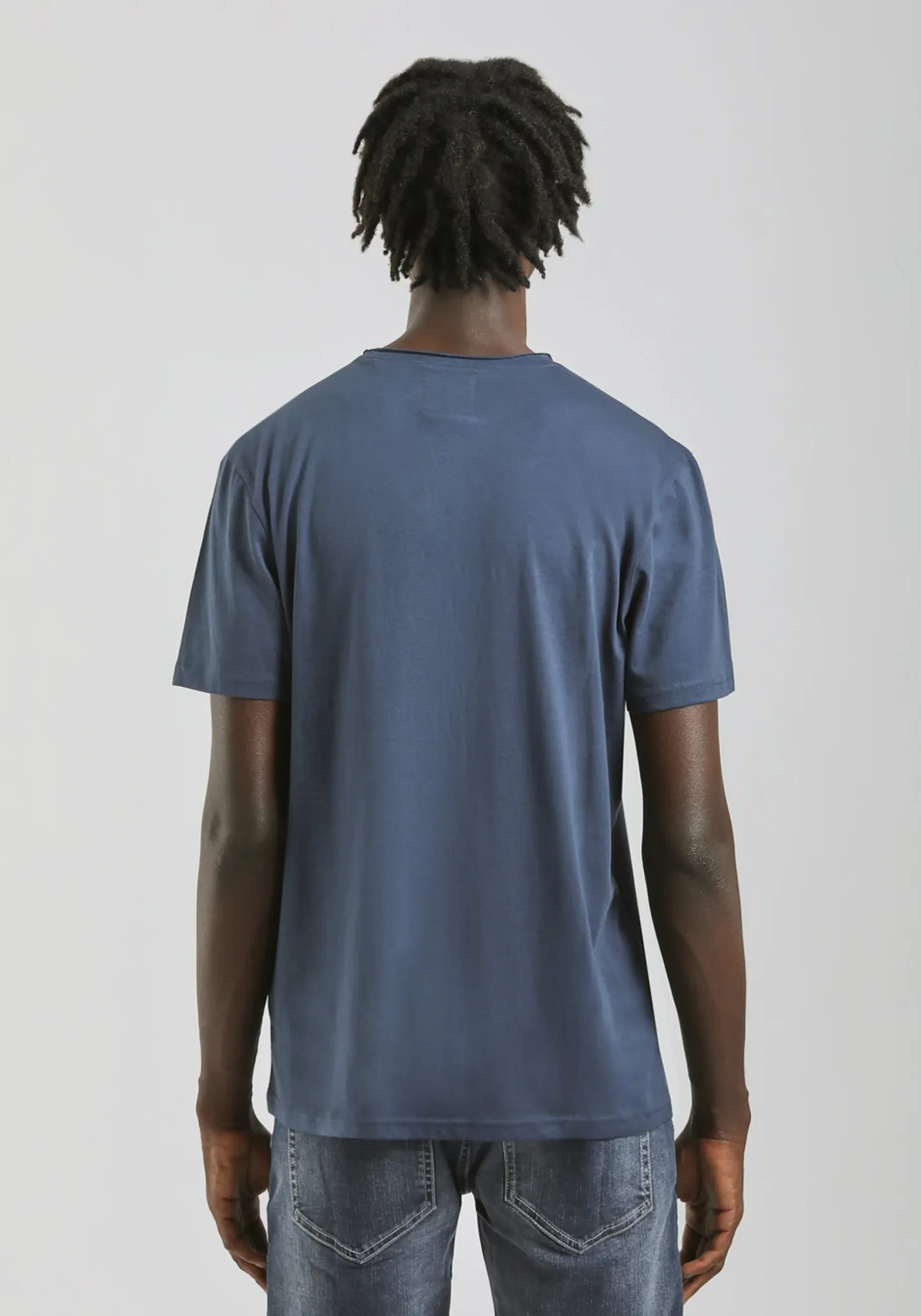 T-shirt con stampa a rilievo