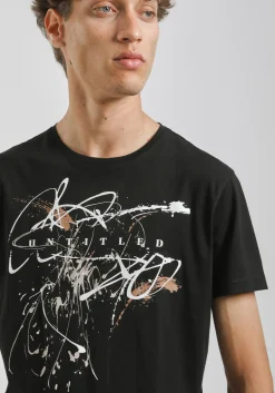 T-shirt 100% cotone con stampa