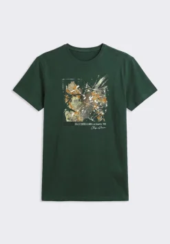 T-shirt 100% cotone con stampa