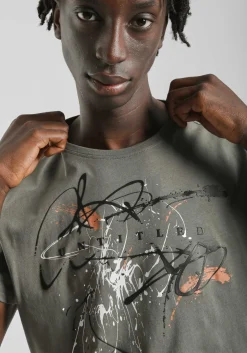 T-shirt 100% cotone con stampa