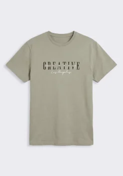 T-shirt 100% cotone con stampa