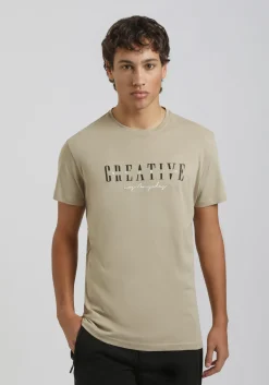 T-shirt 100% cotone con stampa