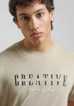 T-shirt 100% cotone con stampa