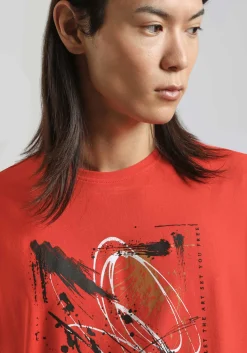 T-shirt 100% cotone con stampa