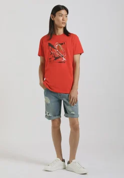 T-shirt 100% cotone con stampa