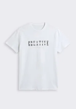 T-shirt 100% cotone con stampa