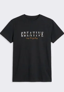 T-shirt 100% cotone con stampa