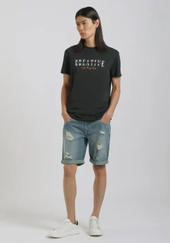 T-shirt 100% cotone con stampa