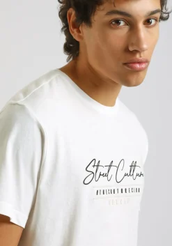 T-shirt 100% cotone con stampa