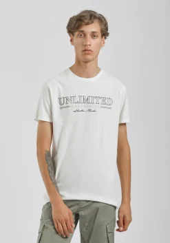 T-shirt 100% cotone con stampa