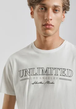 T-shirt 100% cotone con stampa