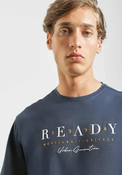 T-shirt 100% cotone con stampa