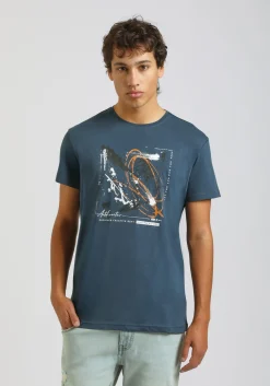 T-shirt 100% cotone con stampa