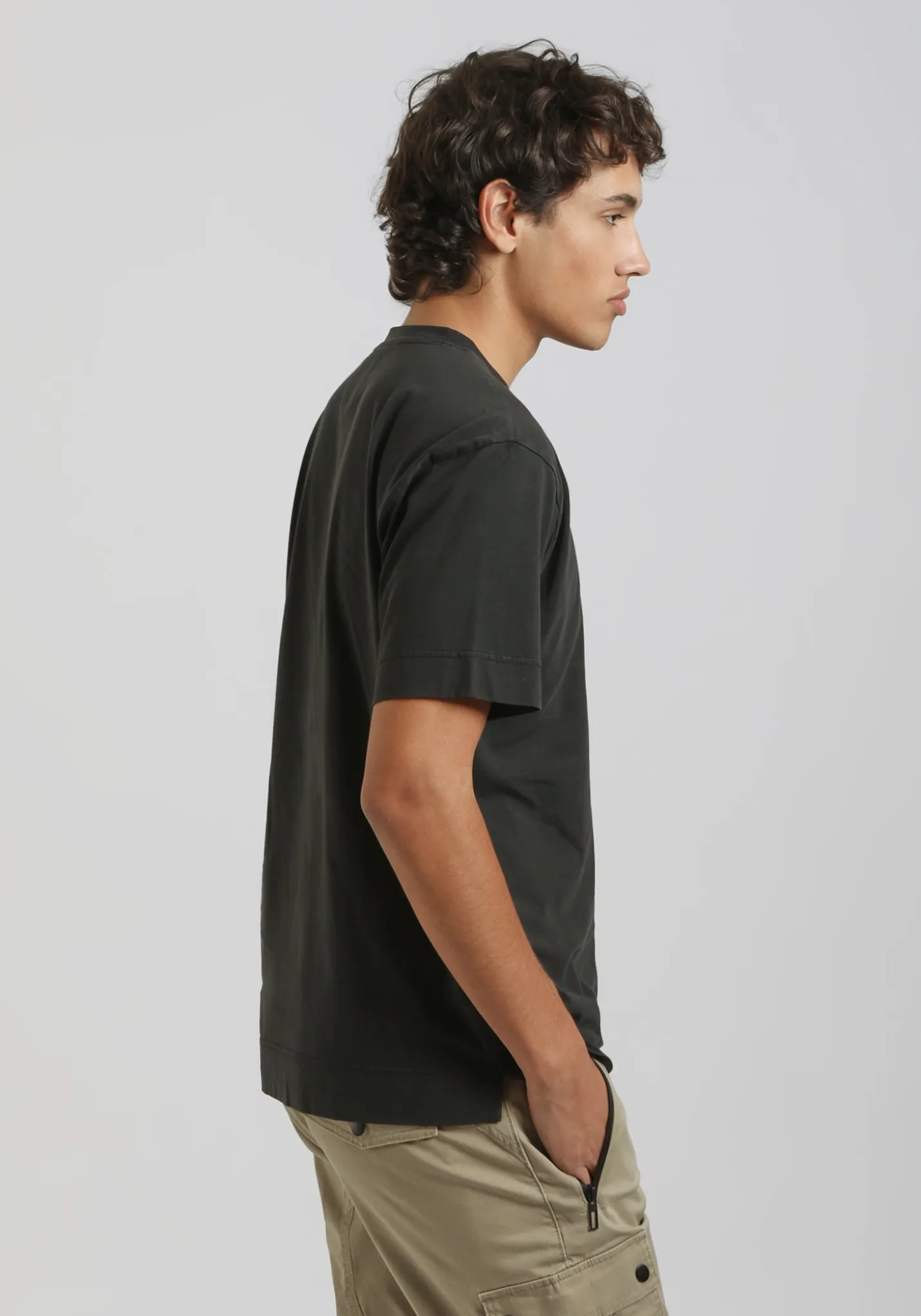 T-shirt effetto lavato