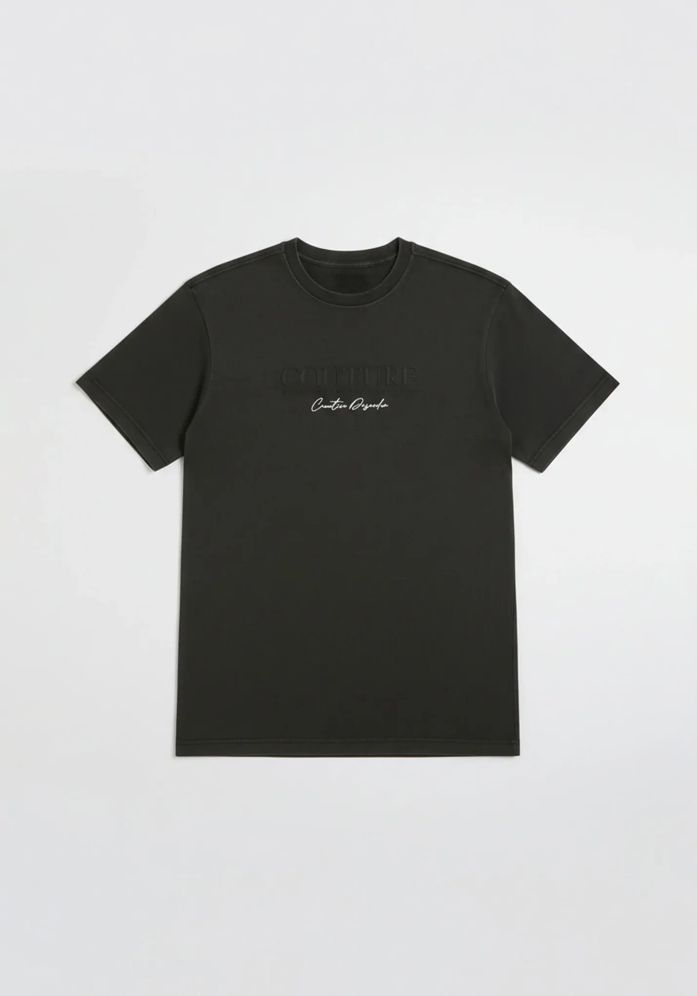 T-shirt effetto lavato con stampa