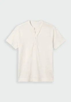 T-shirt effetto lino