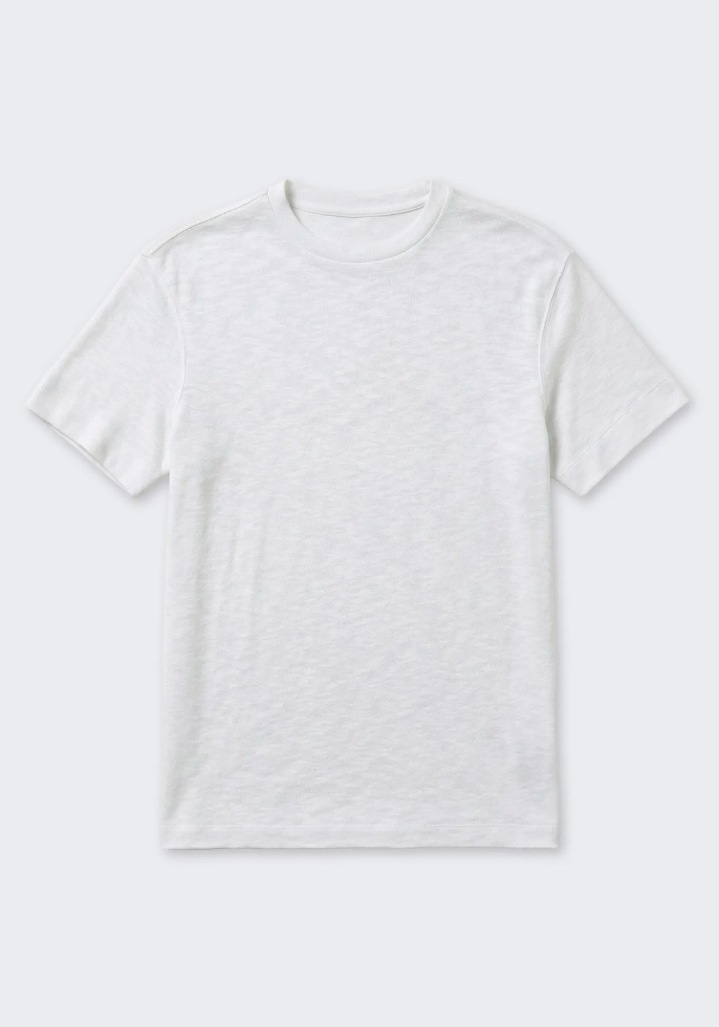 T-shirt effetto lino
