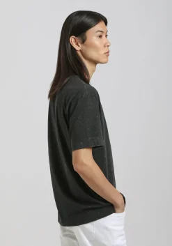 T-shirt effetto marmorizzato