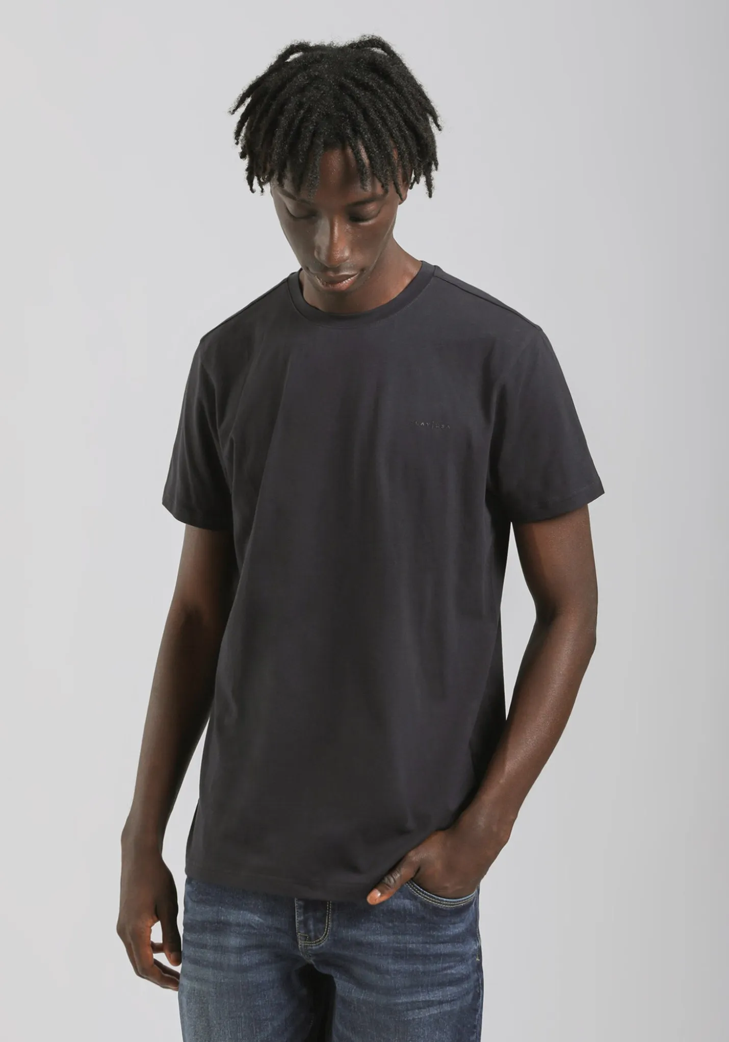 T-shirt elastica con stampa