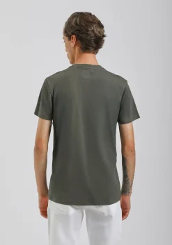 T-shirt elastica con stampa